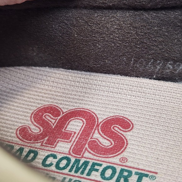 SAS Tripad Comfort Womens Roamer Tan Leather Walking Loafers Shoes Size 8 M - Picture 5 of 10